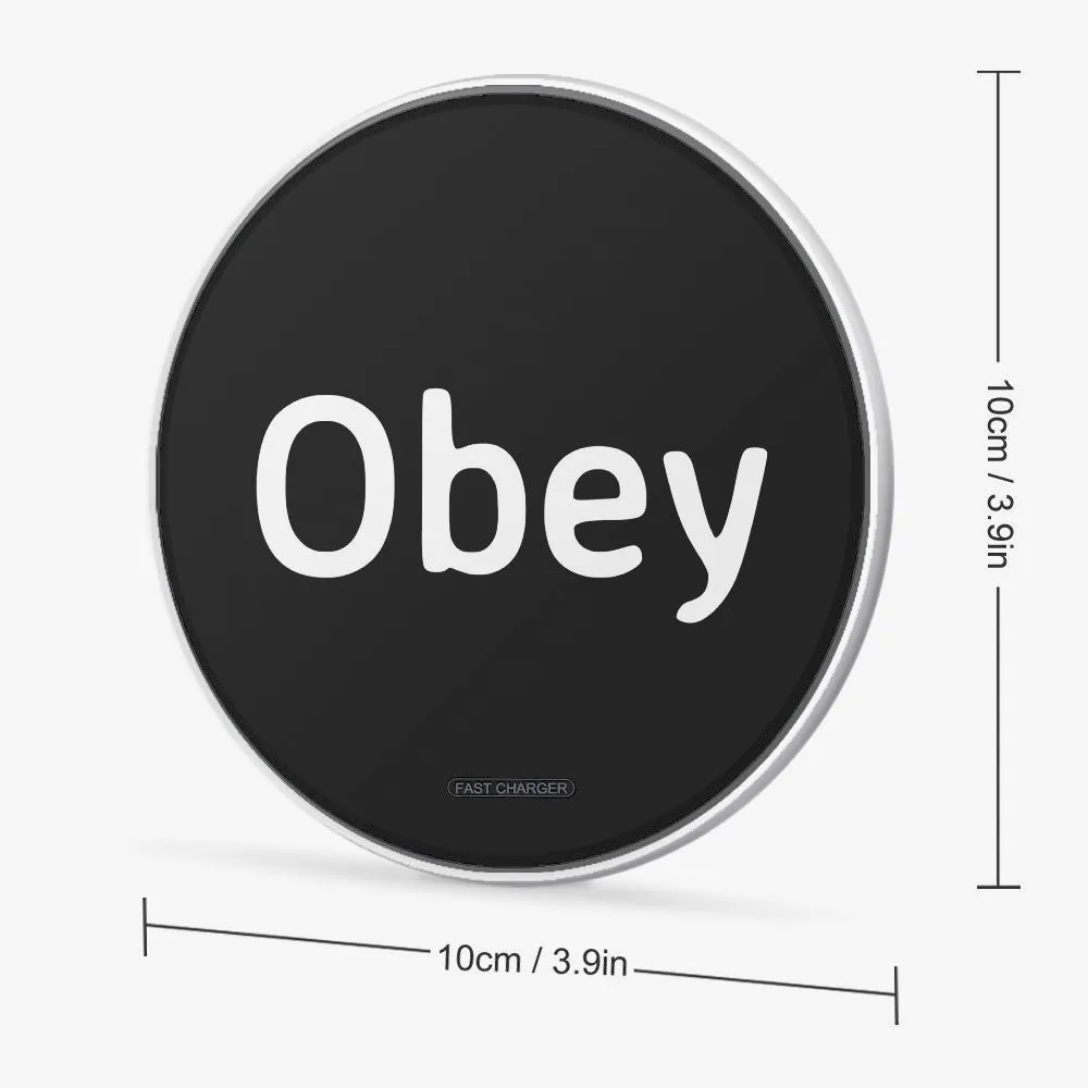 10W Wireless Charger - Obey