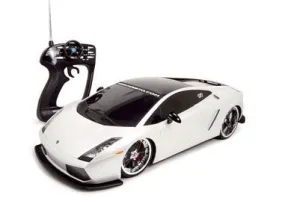 1/10 Scale Lamborghini Gallardo RC (Remote Control) Car W/Chrome Rims - Color May Vary