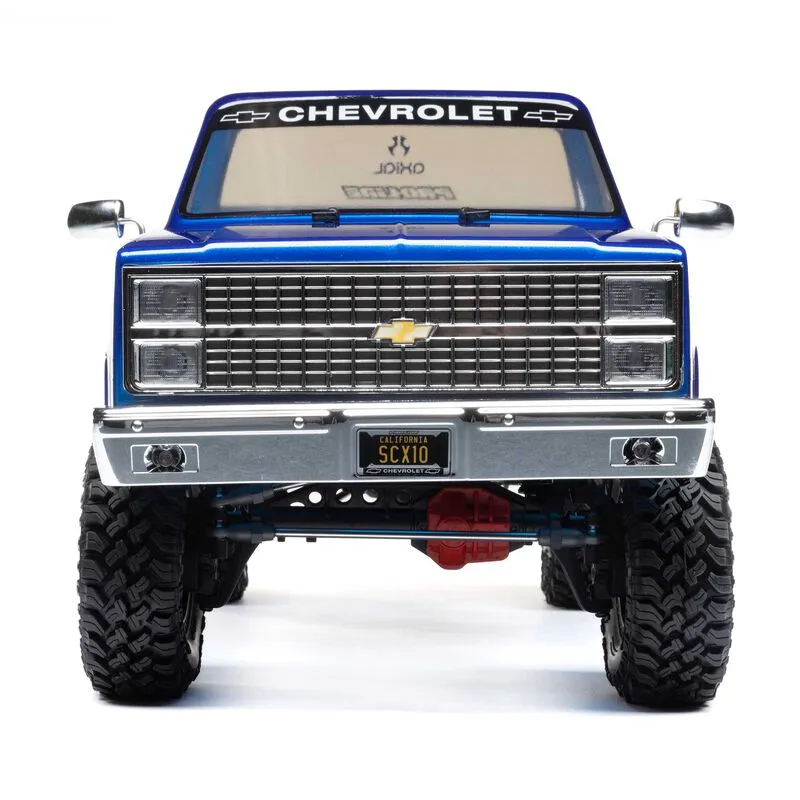 1/10 SCX10 III Base Camp 1982 Chevy K10 4X4 RTR, Blue