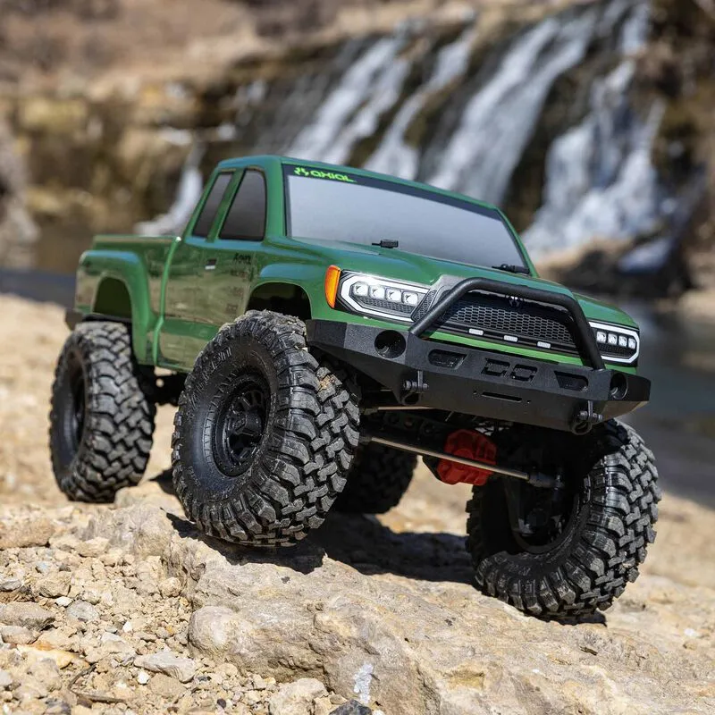 1/10 SCX10 III Base Camp 4WD Rock Crawler Brushed RTR, Green