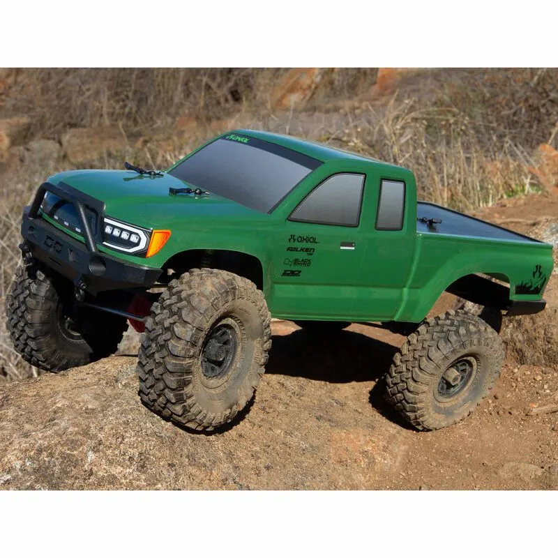 1/10 SCX10 III Base Camp 4WD Rock Crawler Brushed RTR, Green