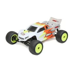 1/18 Losi Mini-T 2.0 2WD Stadium Truck Brushed RTR, Gray/White