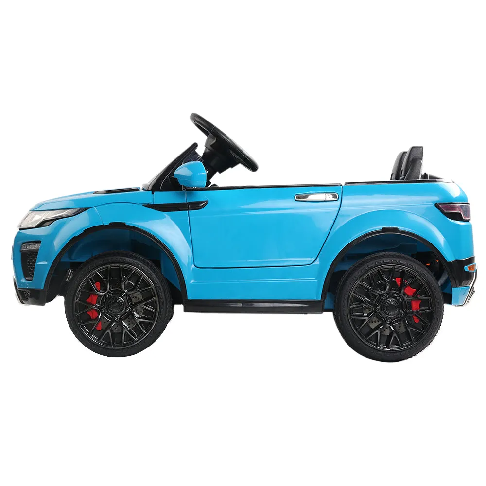 12V Blue Electric Ride On SUV Car with Remote Control - Rigo