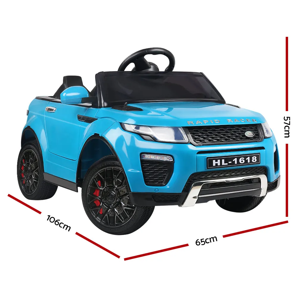 12V Blue Electric Ride On SUV Car with Remote Control - Rigo