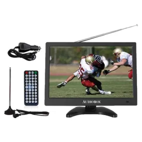 13-In. 1280 x 800 Resolution Portable AC-DC LCD TV with Remote and Antenna with Magnetic Base