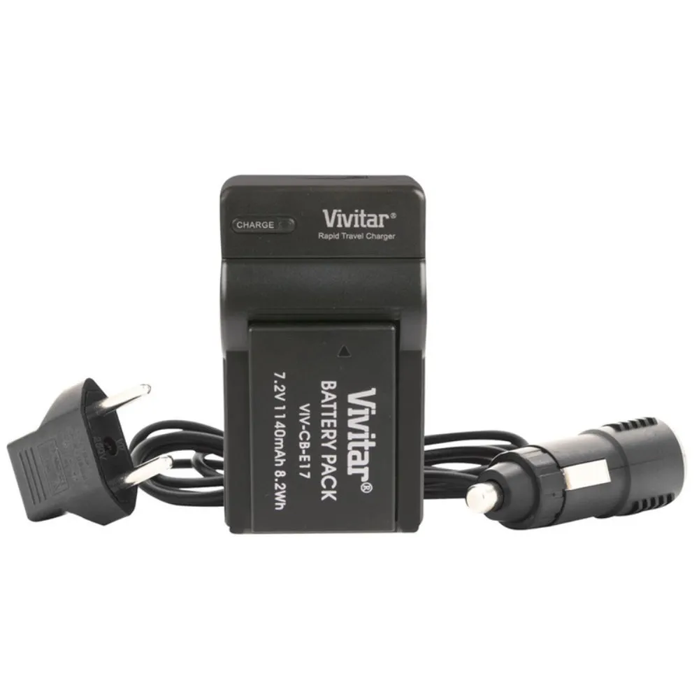 2 Rechargeable Lithium-Ion Battery Packs for the Canon Rebel T6i T7i with Chargers Replaces Canon LP-E17 / LC-E17