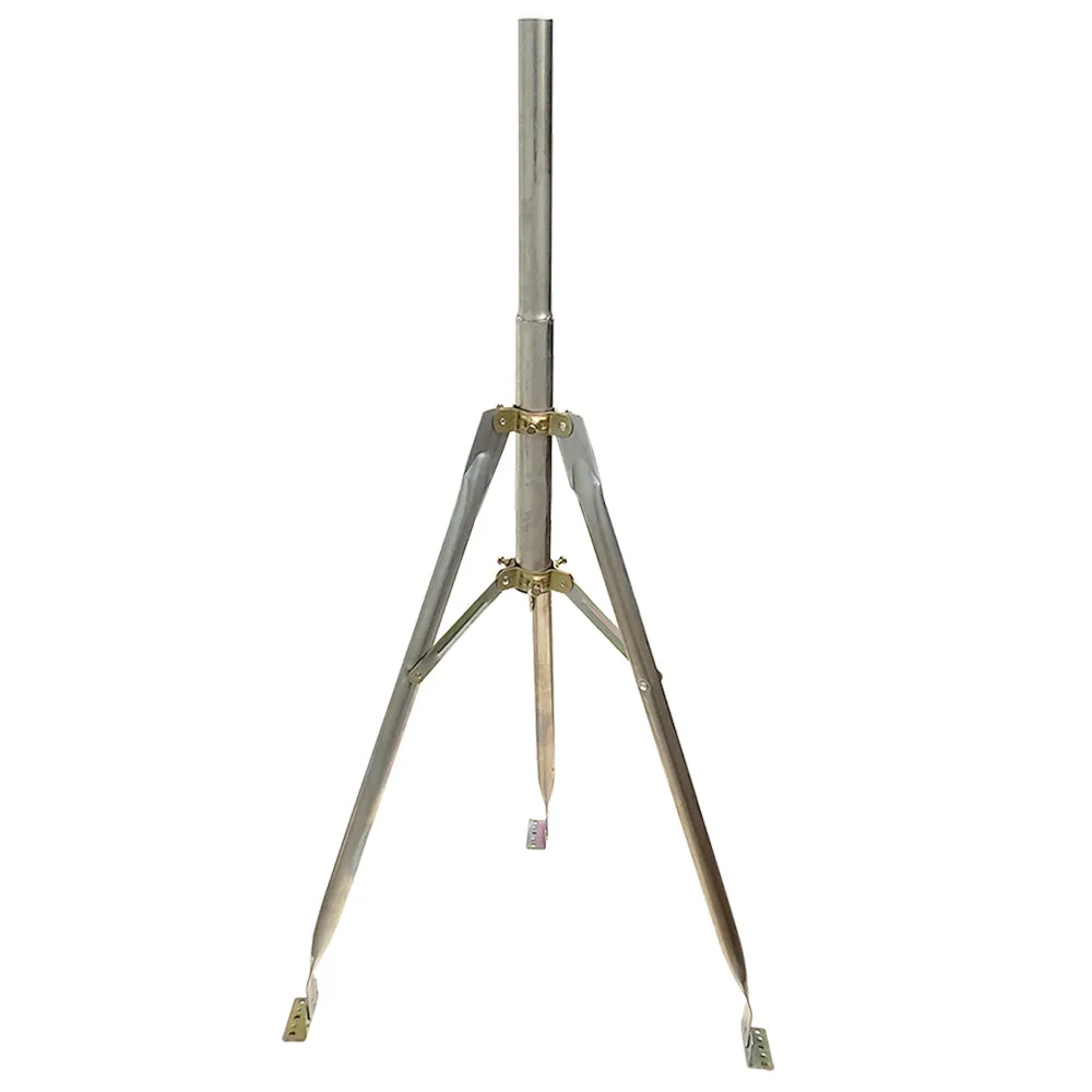 3ft Galvanized Steel Tripod with Mast