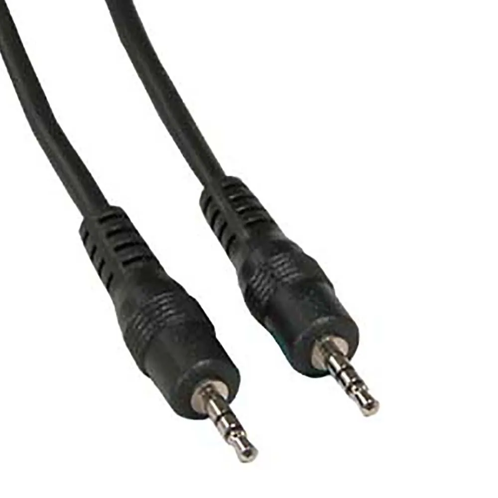 6Ft 2.5mm Stereo Audio Cable Male to Male