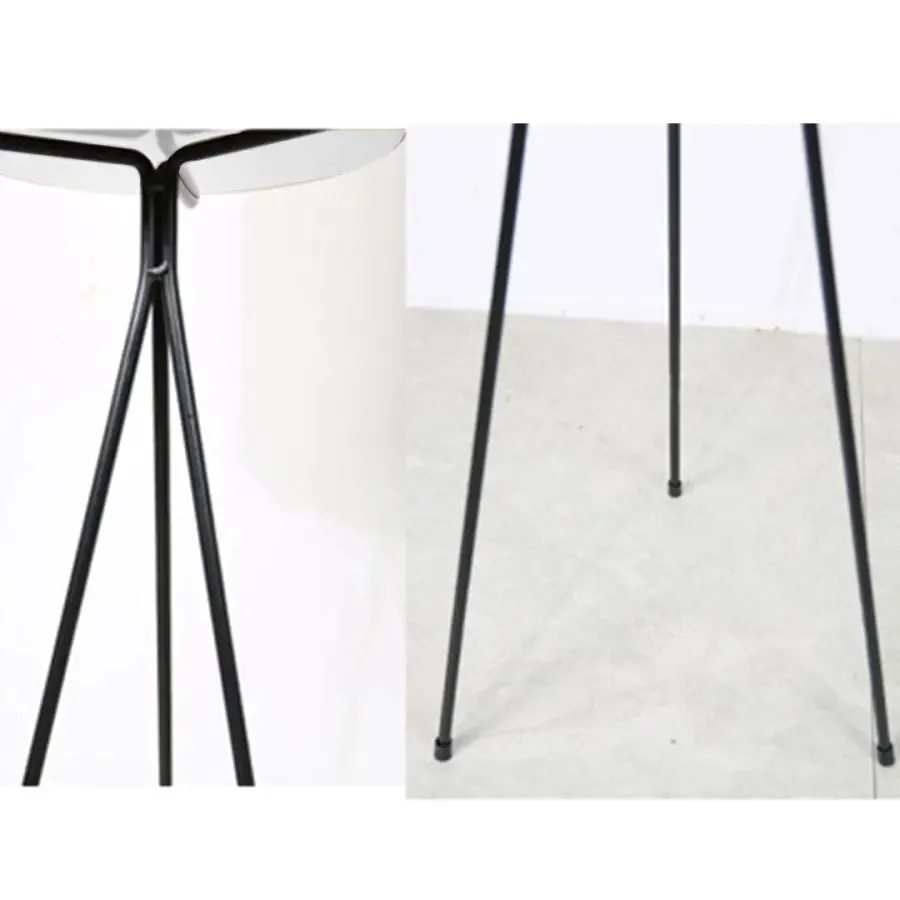 80cm Tripod Black & White Plant Stand