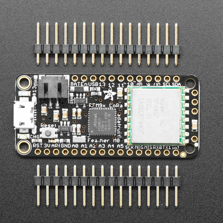 Adafruit Feather M0 with RFM95 LoRa Radio - 900MHz - RadioFruit