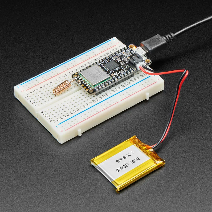 Adafruit Feather M0 with RFM95 LoRa Radio - 900MHz - RadioFruit