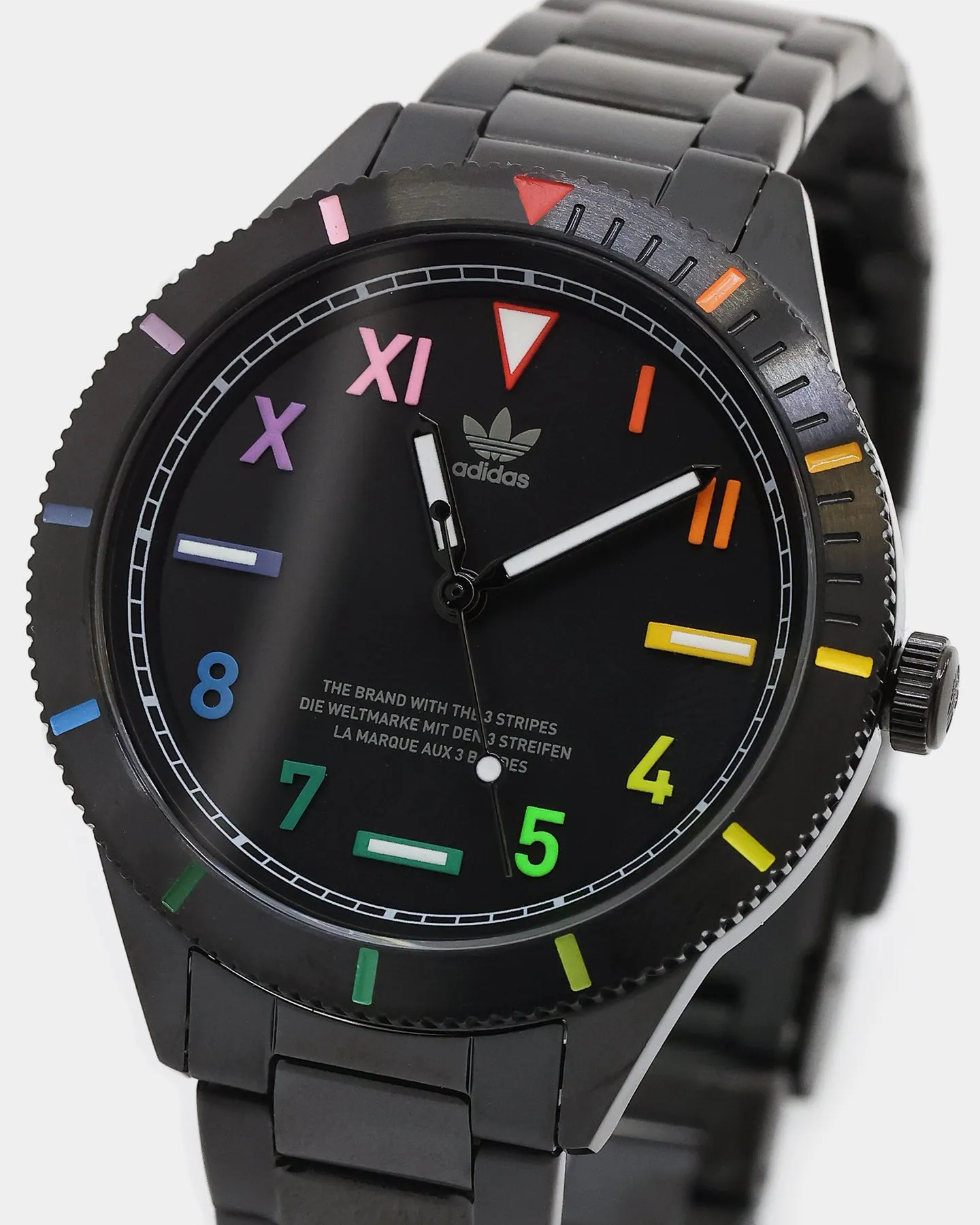 Adidas Edition Three 36MM Black/Rainbow