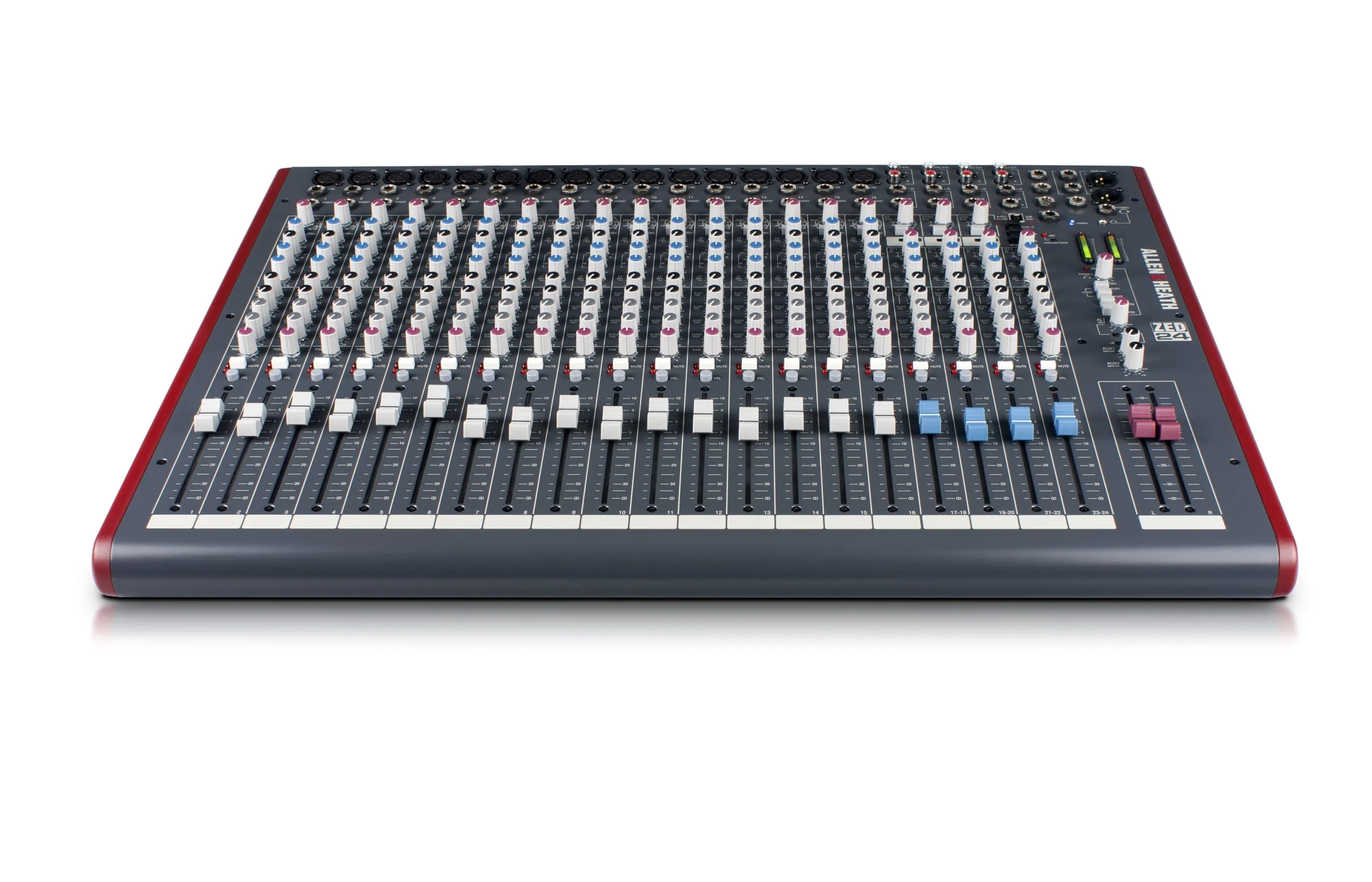 Allen & Heath ZED-24 24-Channel Recording And Live Sound Mixer With USB Connection