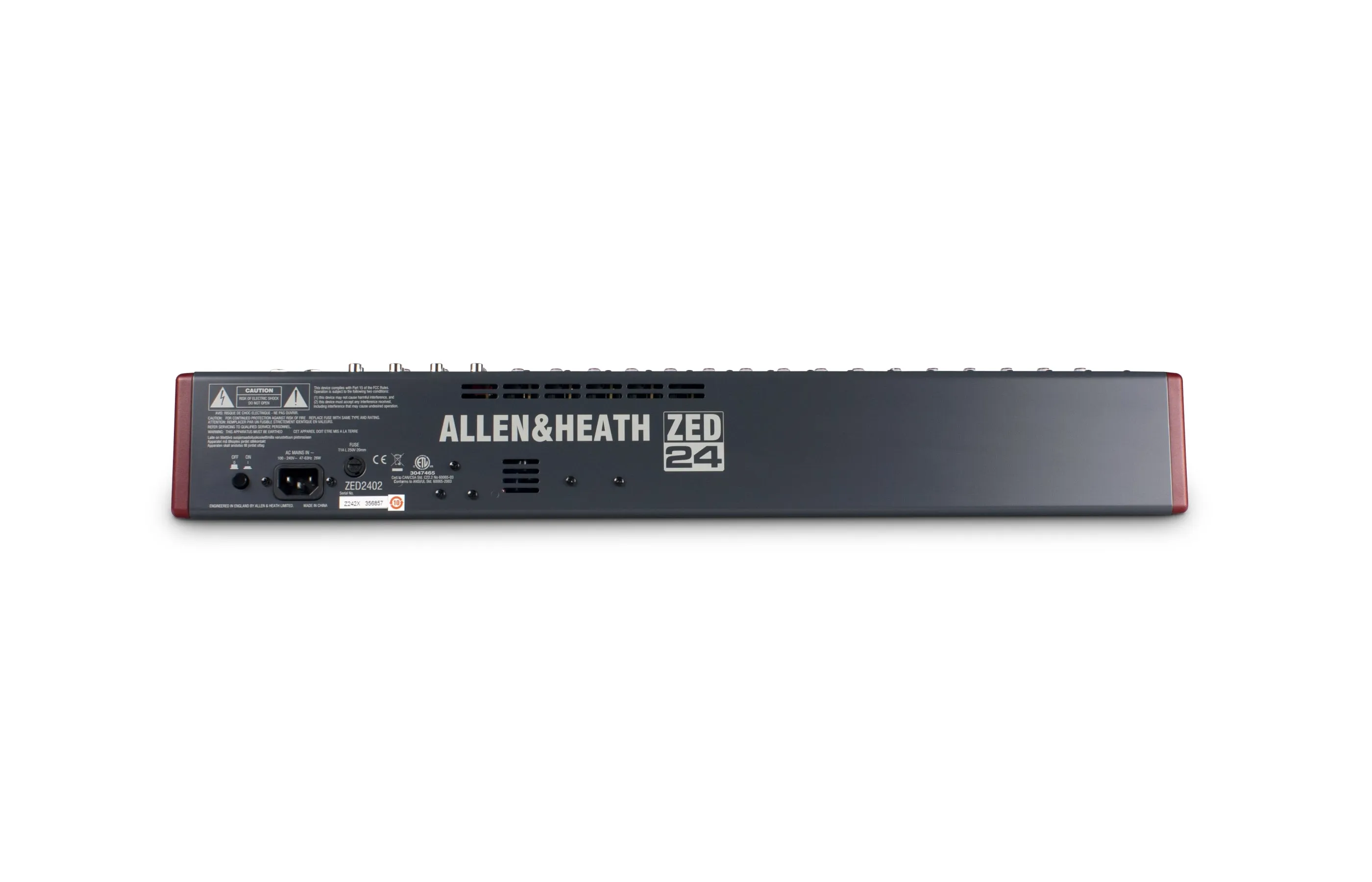 Allen & Heath ZED-24 24-Channel Recording And Live Sound Mixer With USB Connection