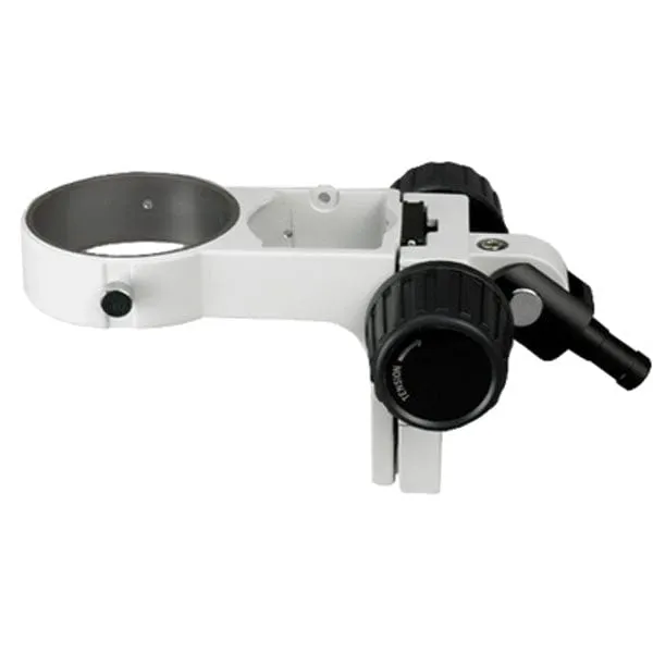 AmScope Stereo Microscope Focus Block with 76mm Collar, 5/8in Mounting Pin, Lamp Slot