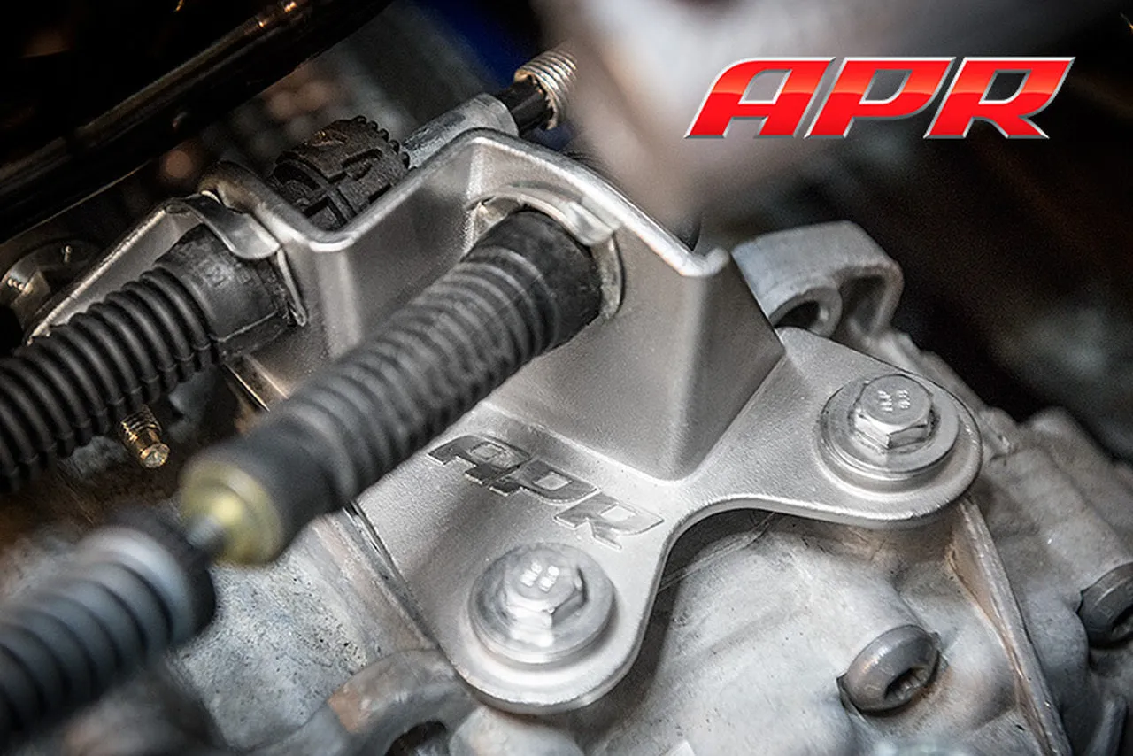 APR Solid Shifter Cable Bracket - 6 Speed Manual Transmission