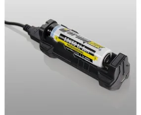 Armytek Handy C1 Charger / 1ch / LED indication / Input 5V MicroUSB / Output 1.2A / Powerbank 1A / for IMR/Li-Ion