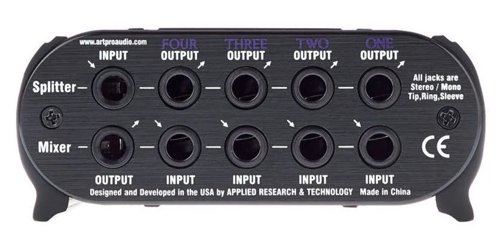 ART SPLITMix4 4-Channel Passive Splitter/Mixer