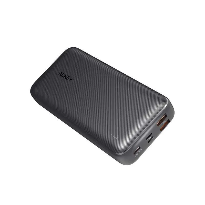 Aukey Basix USBC 20000mAh Powerbank - Black