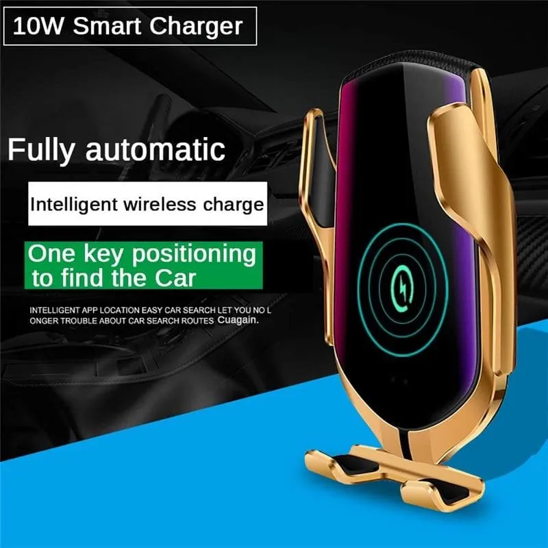 Automatic Clamping Car Wireless Charger Stand