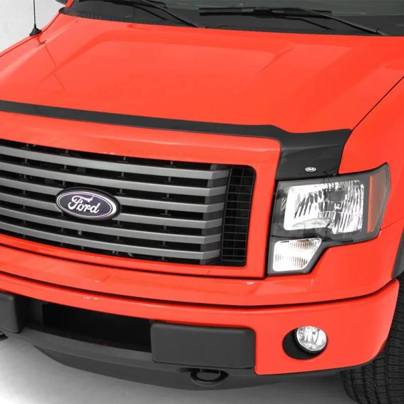 AVS 04-12 Ford Ranger Aeroskin Low Profile Acrylic Hood Shield - Smoke