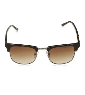 Azzaro Unisex Brown Browline Sunglasses