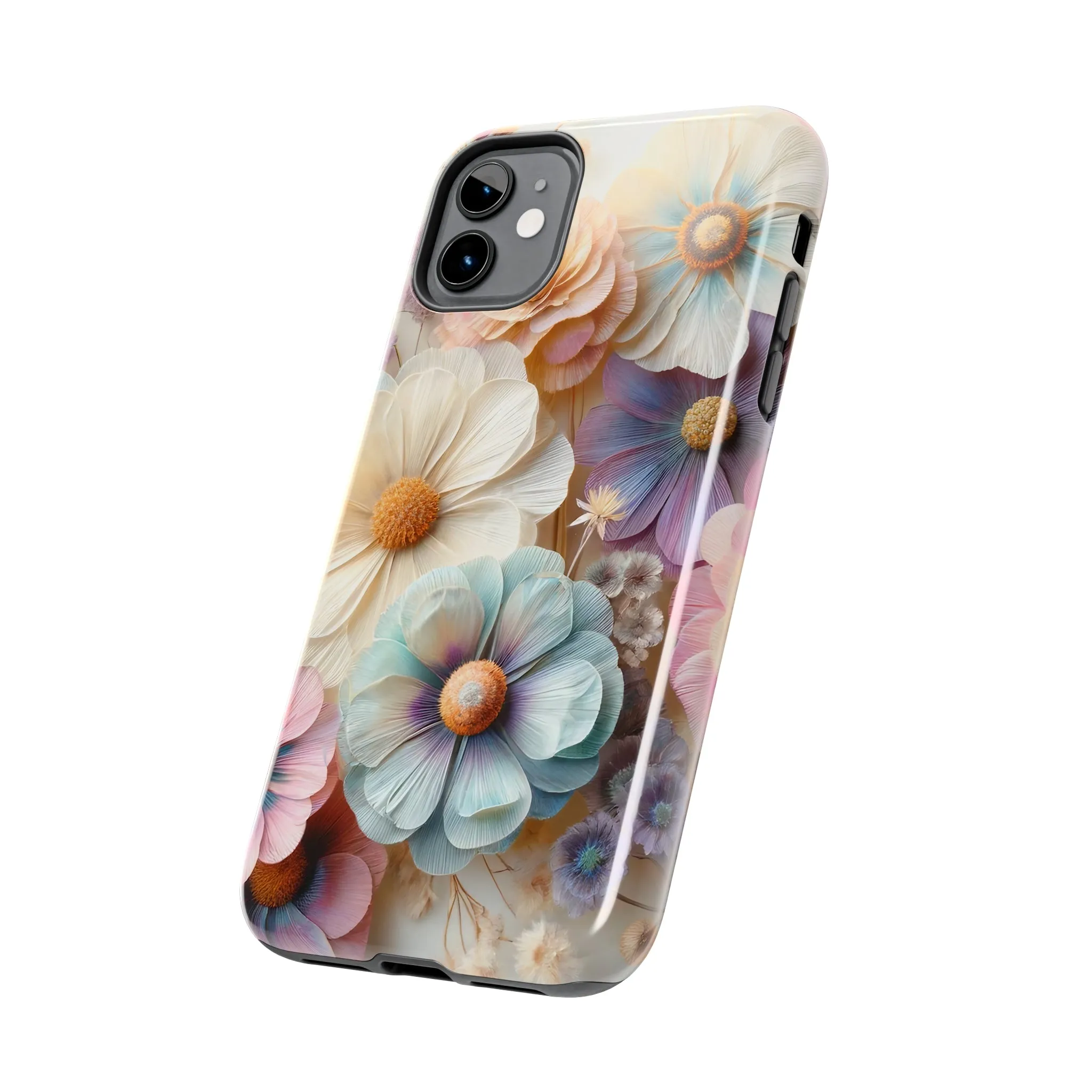 Beautiful Spring Flower Bouquet Digital print Design Tough Phone Case compatible with a large variety of iPhone models, Gift, Phone Case