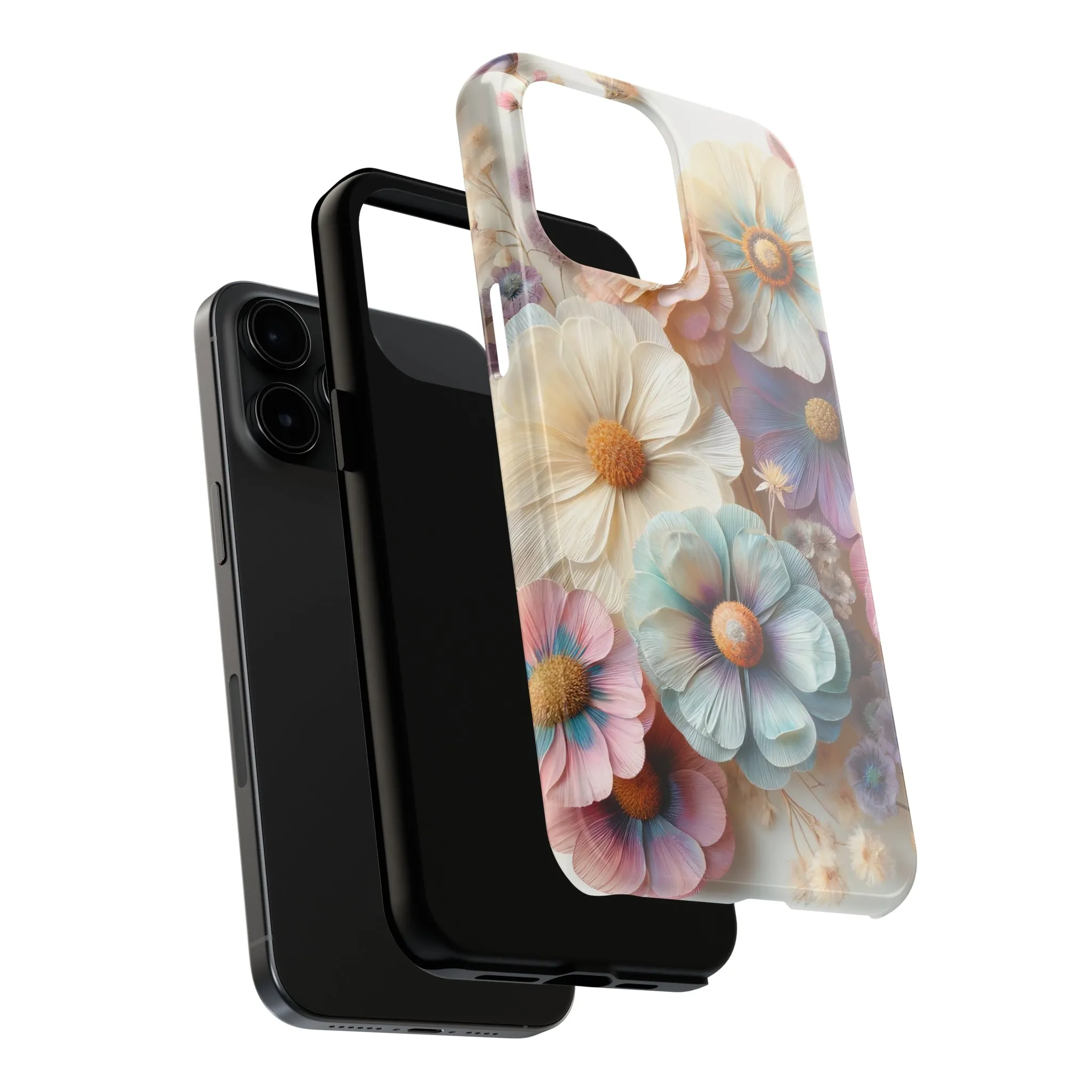 Beautiful Spring Flower Bouquet Digital print Design Tough Phone Case compatible with a large variety of iPhone models, Gift, Phone Case