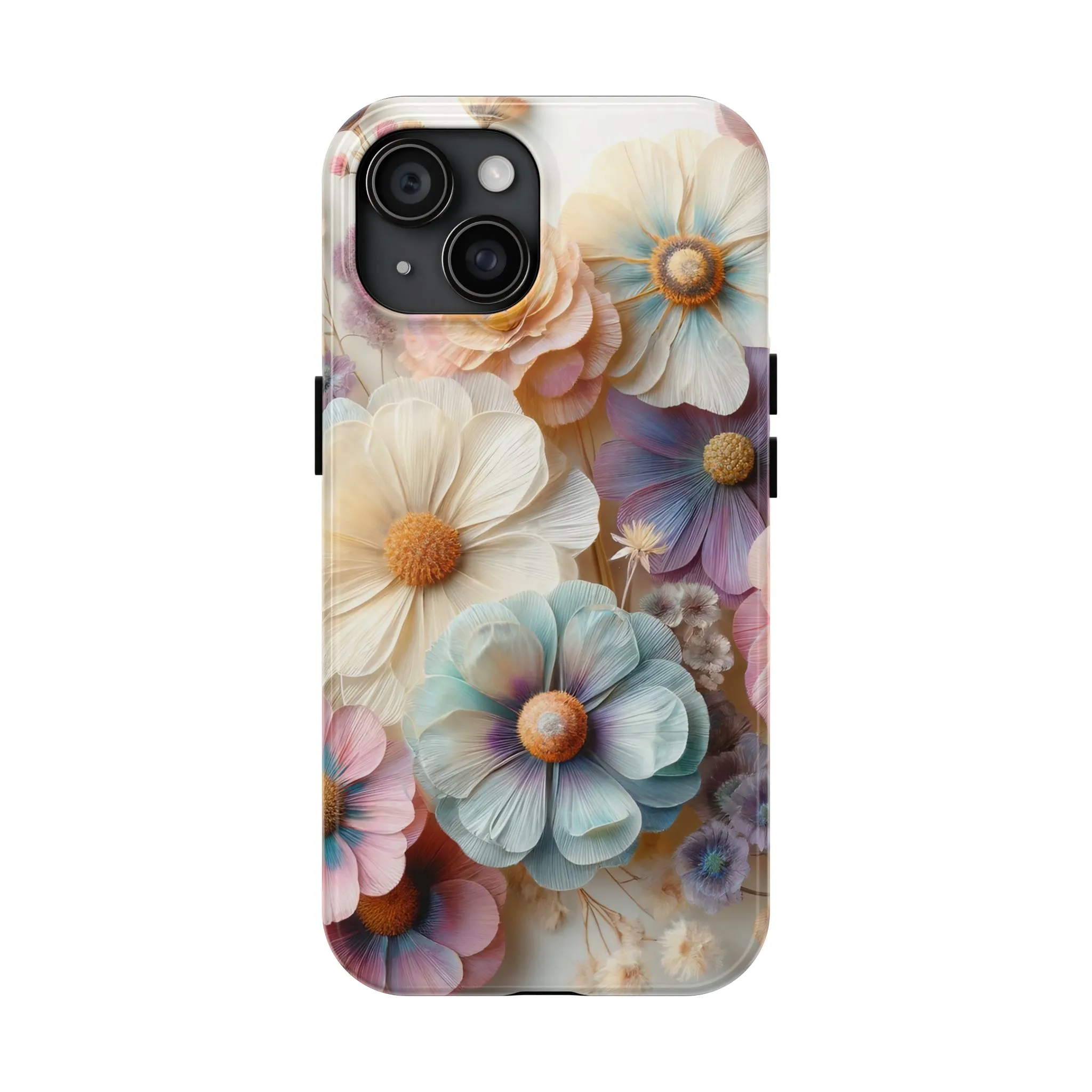 Beautiful Spring Flower Bouquet Digital print Design Tough Phone Case compatible with a large variety of iPhone models, Gift, Phone Case