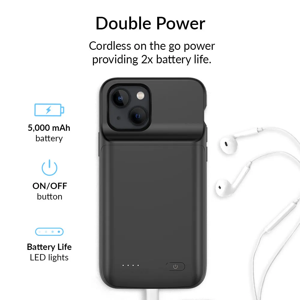 Black IPhone Charging Case