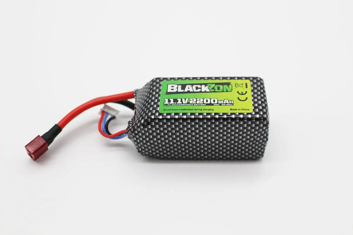 BlackZon Battery Pack (LiPo 11.1V, 1800mAh), w/T-Plug BZN540248