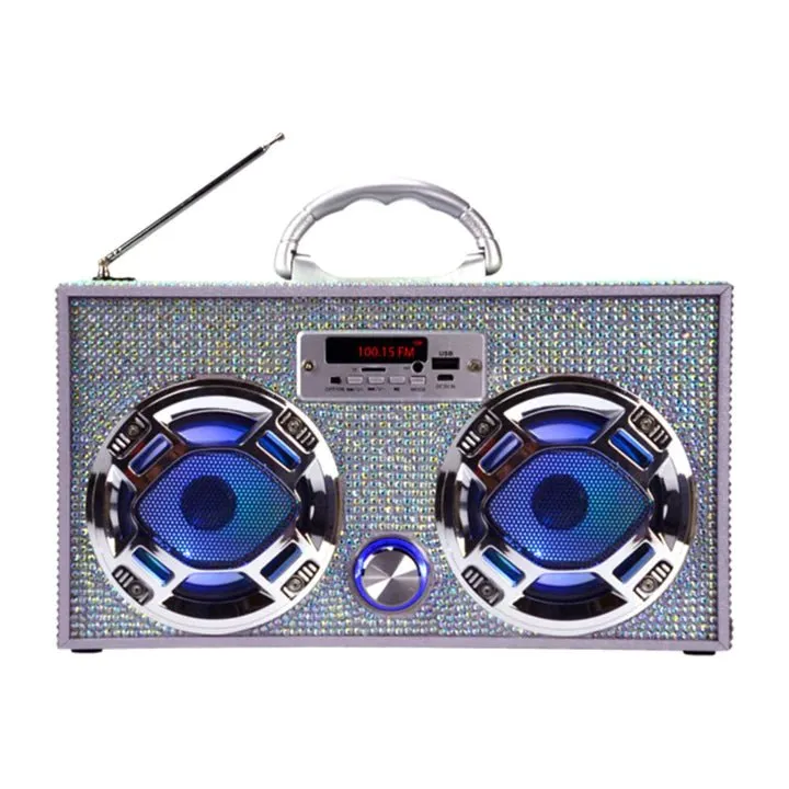 Bling LED BoomBox Speakers