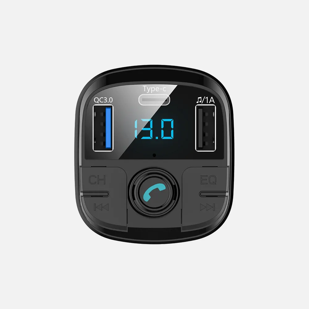 Bluetooth FM transmitter & Dual USB Fast Charger