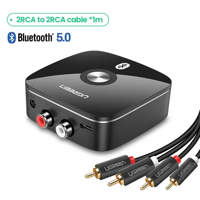 Bluetooth RCA Receiver 5.0 APT-X 3.5mm Jack Aux Wireless Adapter