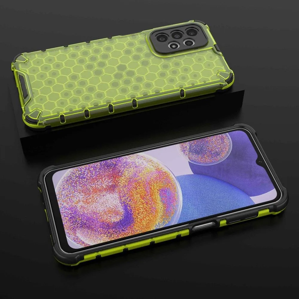 Bofink Honeycomb Samsung Galaxy A23 case - Green