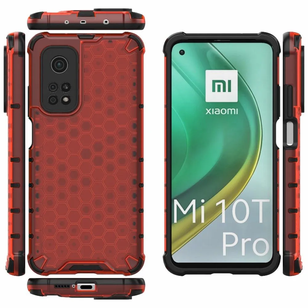 Bofink Honeycomb Xiaomi 11T / 11T Pro case - Red