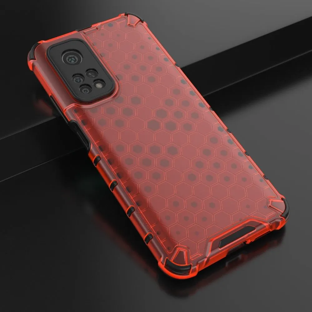 Bofink Honeycomb Xiaomi 11T / 11T Pro case - Red