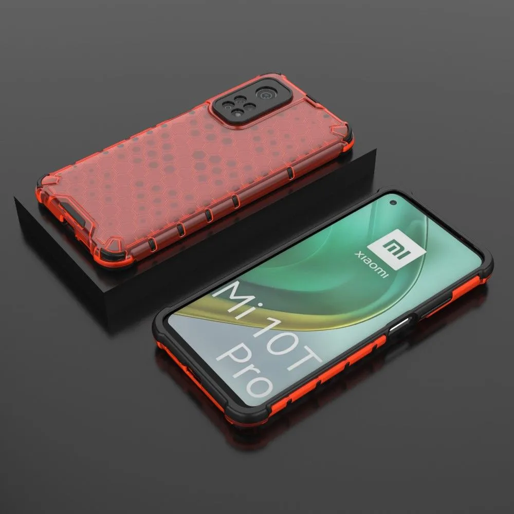 Bofink Honeycomb Xiaomi 11T / 11T Pro case - Red