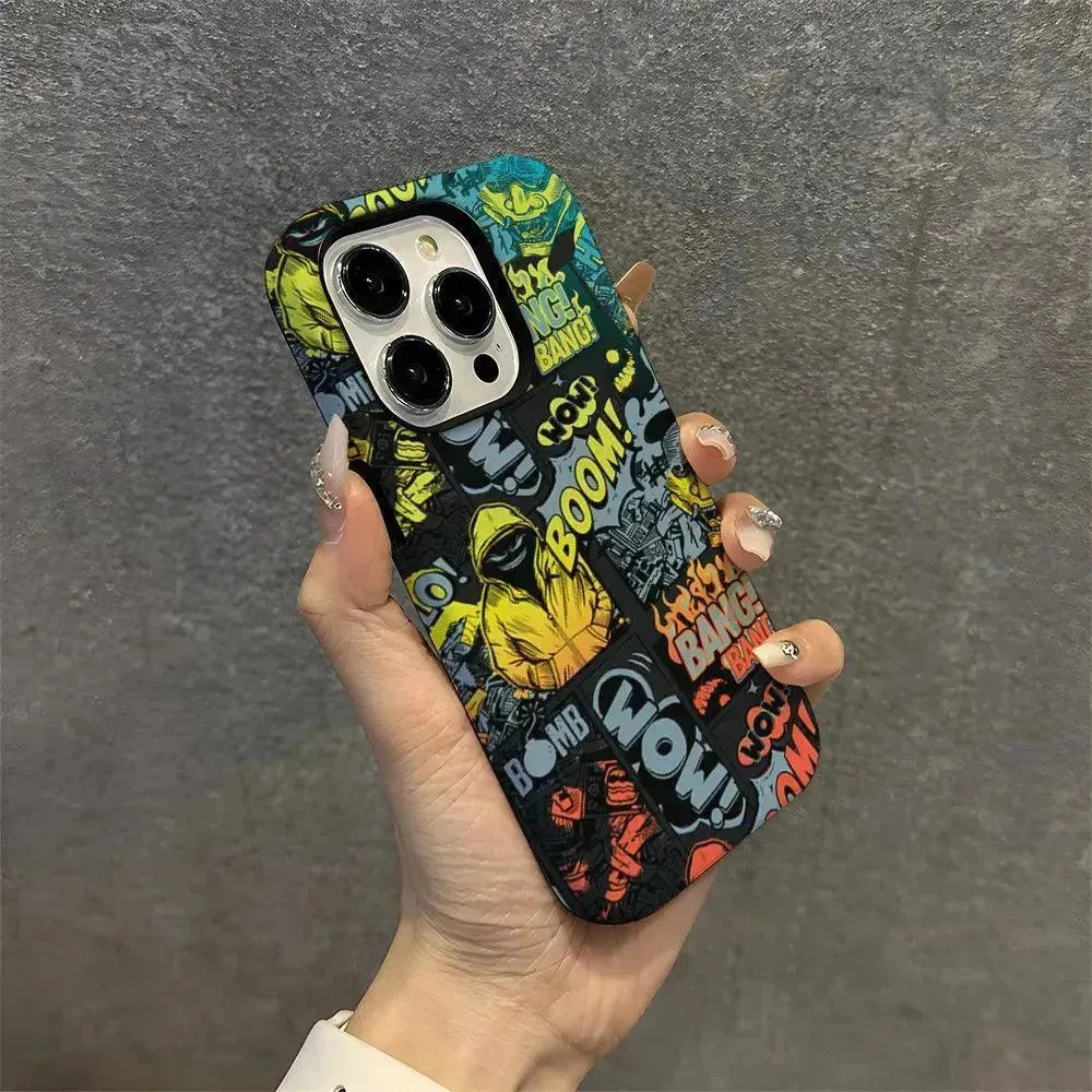 Boom Bang Graffiti iPhone Case (For iPhones)