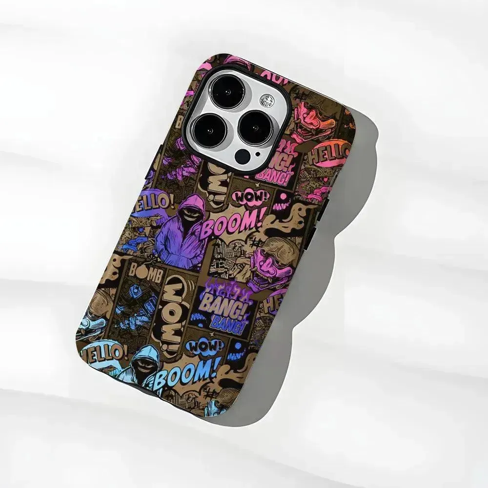 Boom Bang Graffiti iPhone Case (For iPhones)