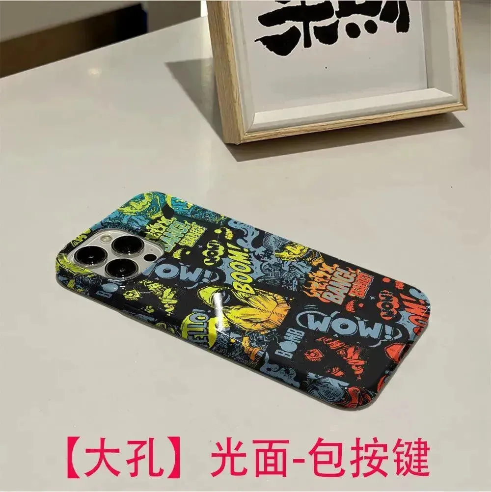 Boom Bang Graffiti iPhone Case (For iPhones)