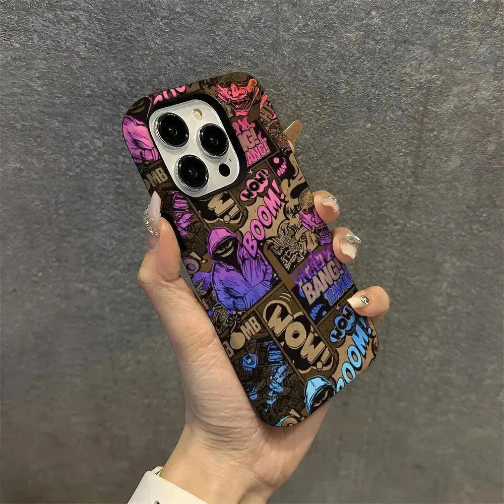 Boom Bang Graffiti iPhone Case (For iPhones)