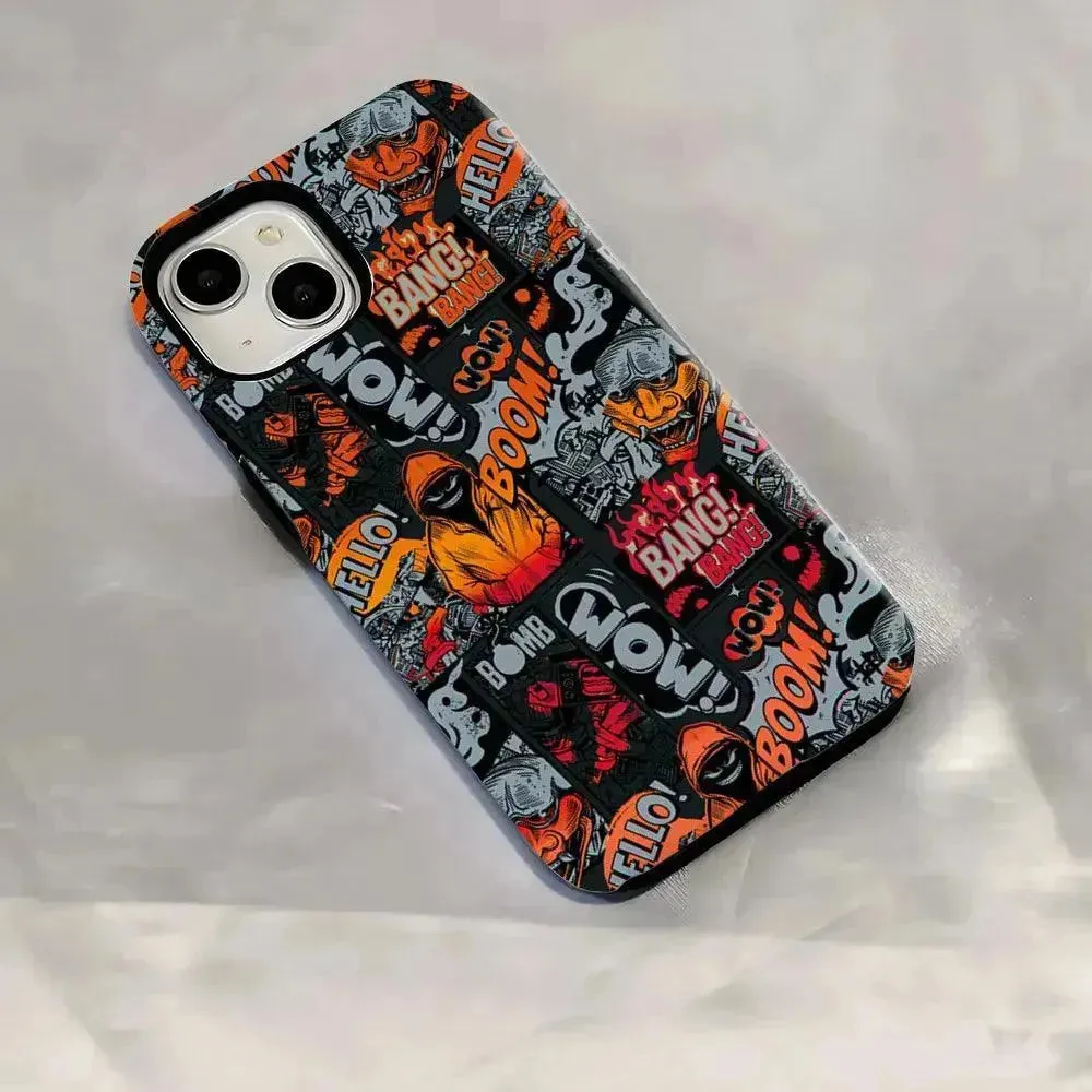 Boom Bang Graffiti iPhone Case (For iPhones)