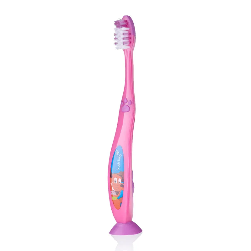 Brush-baby FlossBrush 6  yrs (Pink)