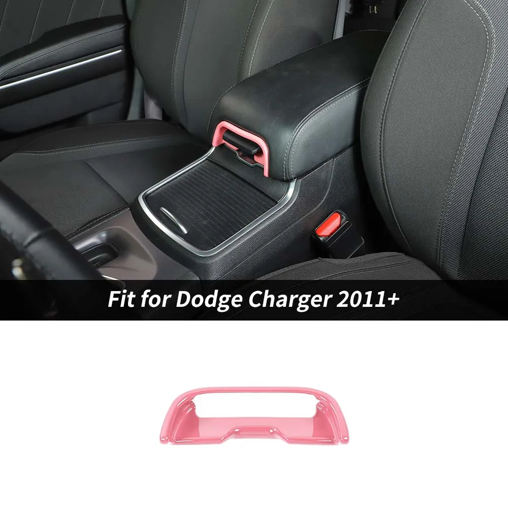 Car Armrest Box Switch Cover Trim Decor Frame For Dodge Charger/Chrysler 300C 2011  Accessories | CheroCar