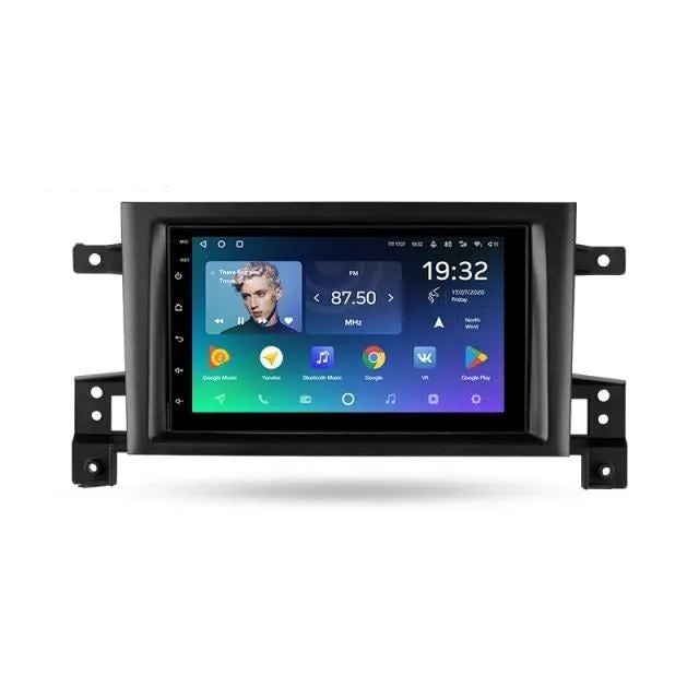 Car Dealz Premium Advanced 4G Model 7" Android 12.0 For Suzuki Grand Vitara 3 2005 - 2015 In Dash Plus OEM Fascia