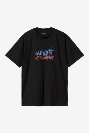 Carhartt Wip Stereo T-shirt Cotton Nero Uomo