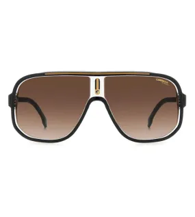 Carrera Men's Brown Gradient Aviator Sunglasses