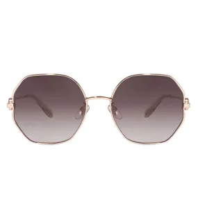 Chopard Women's Brown Geometric Sunglasses