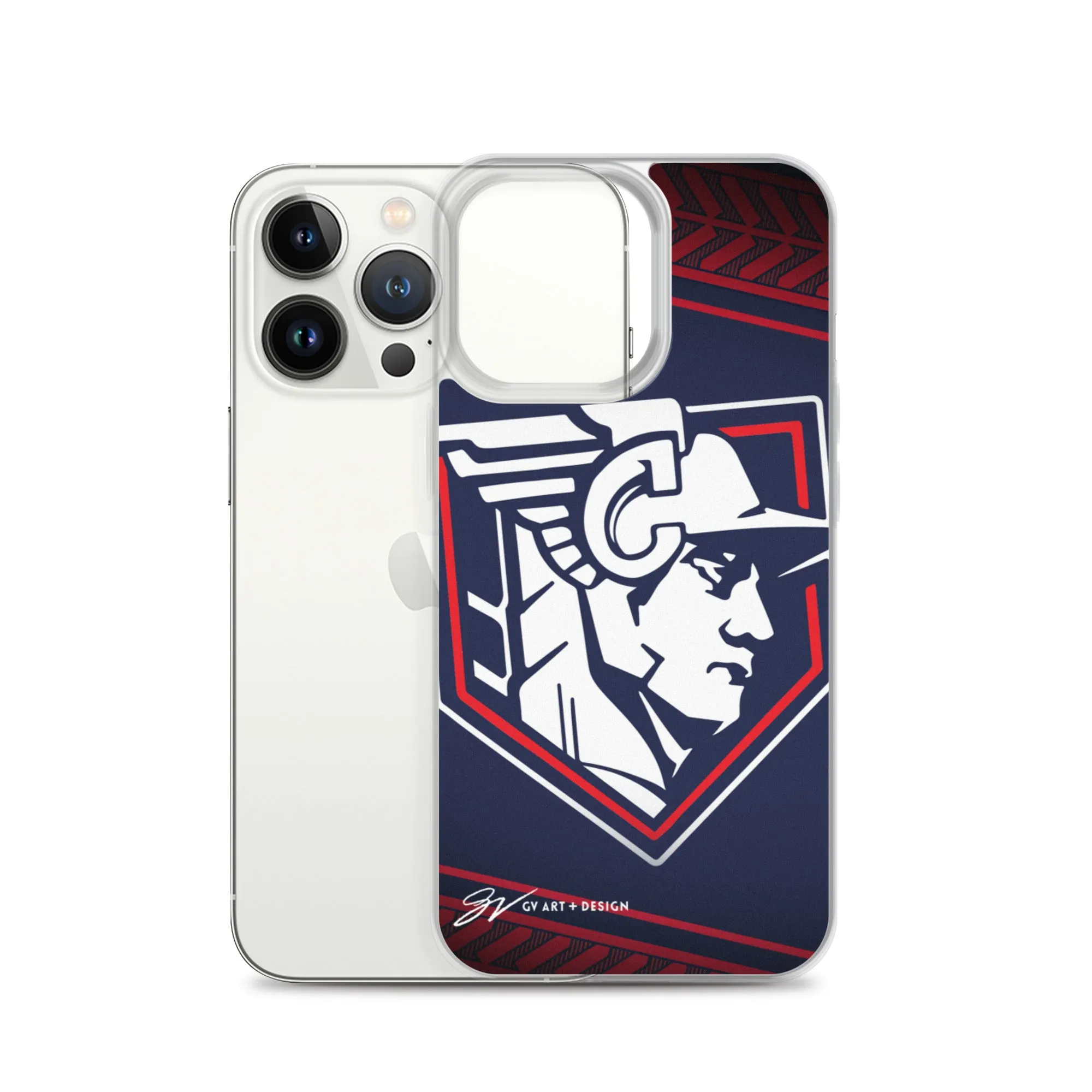 Cleveland Baseball Statue iPhone Case